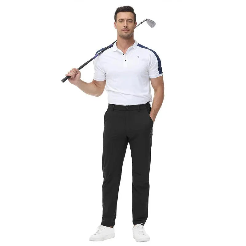 Mens Stretch Lightweight Golf Pants