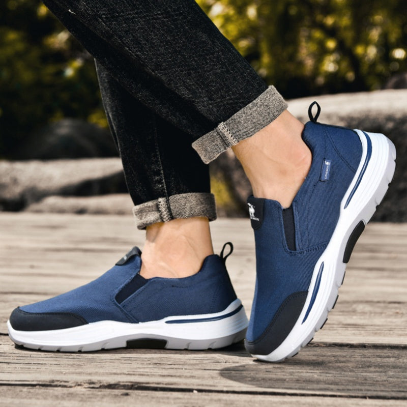 Men’s Breathable Mesh Slip-On Walking Shoes