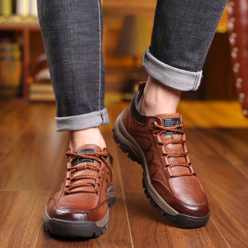 MEN'S CASUAL HAND STITCHING ARCH SUPPORT & NON-SLIP BREATHABLE SHOES（BUY 2 FOR FREE SHIPPING）