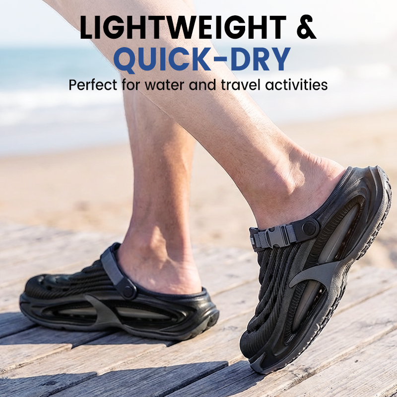 Men’s Breathable Non-Slip Clogs – Lightweight Slip-On Comfort Shoes